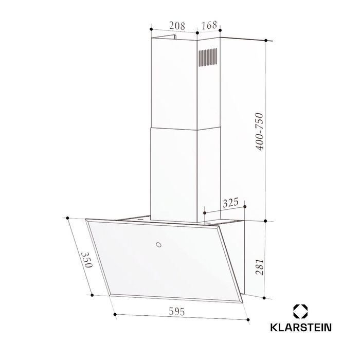 Вытяжка кухонная  Laurel 60см