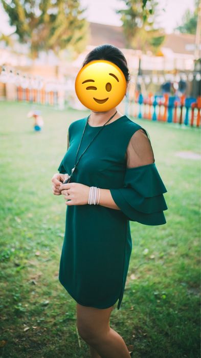 Платье короткое