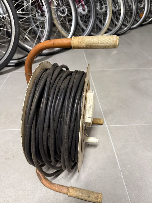 Przedluzacz VEB 40 M kabel zasilajacy DDR Germany