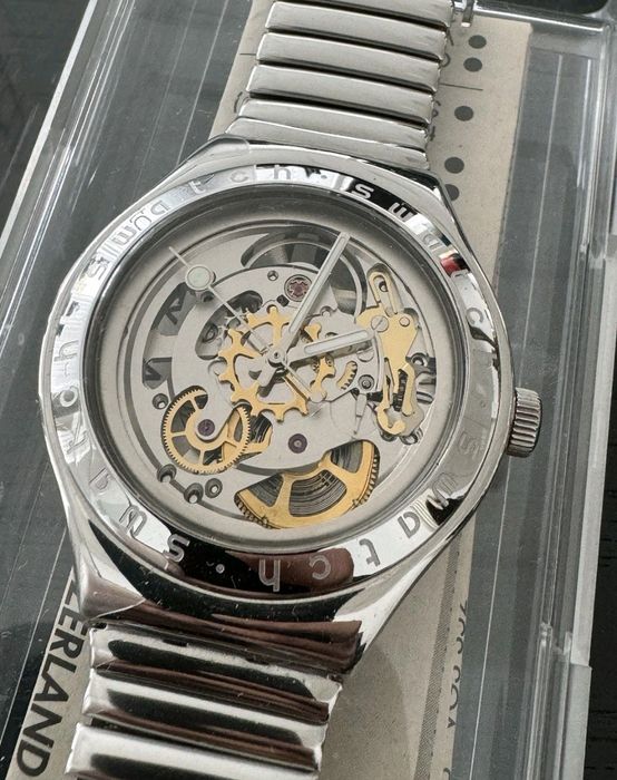 Swatch Irony Automático - YAS100 - Corpo e Alma - Como novo 1997

Esta