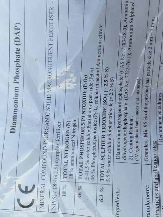 Fosforan dap 18-46  polidap 3300 brutto