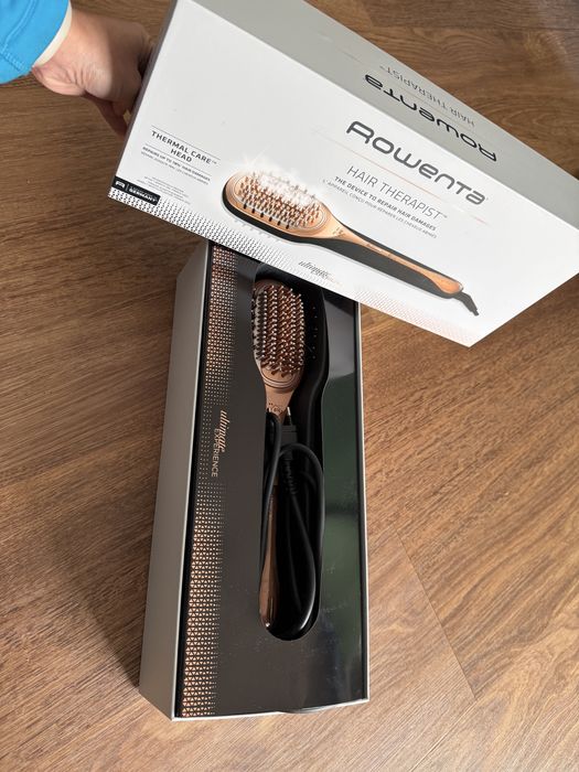 Hair Therapist (escova cabelo) Rowenta + Oferta