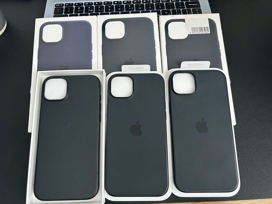 Оригінальні чохли Apple для iPhone 14 Plus. Midnight.