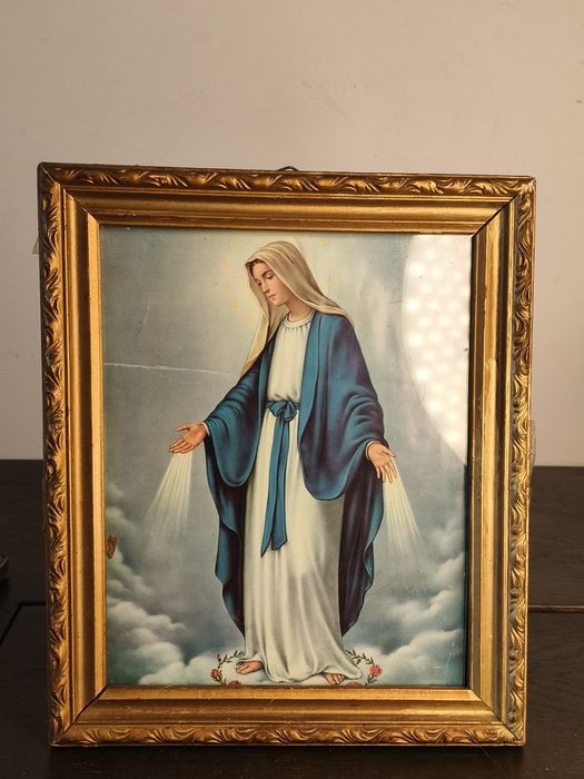 Vintage obrazek Matki Boskiej wniebowstąpienie ²³⁶