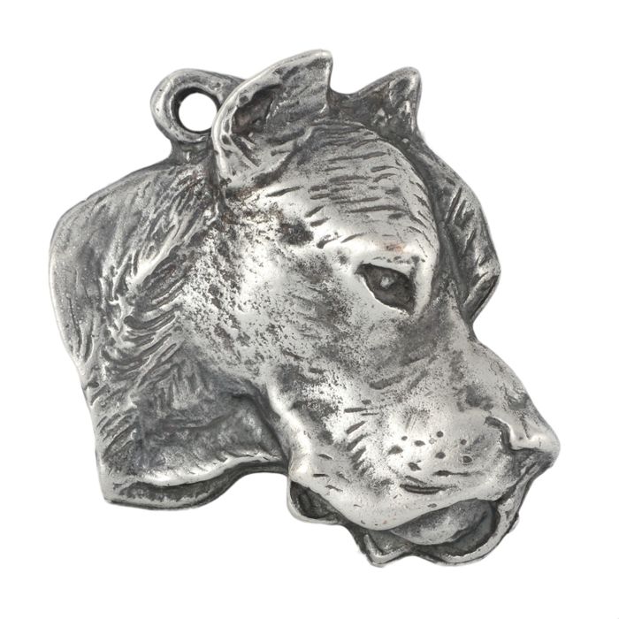 Dog argentyński brelok posrebrzany Art-Dog