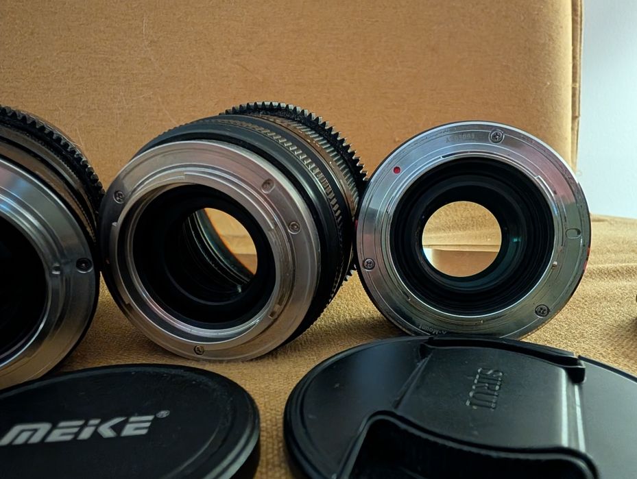 Pack 2 lentes X-mount (para Fujifilm) como novas (oportunidade)