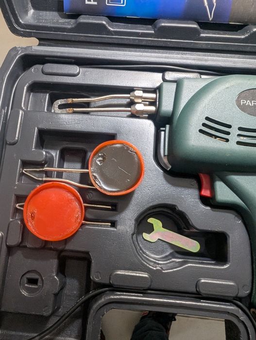 Pistola de Soldar Parkside PLP 180 | Novo, Completo com Acessórios