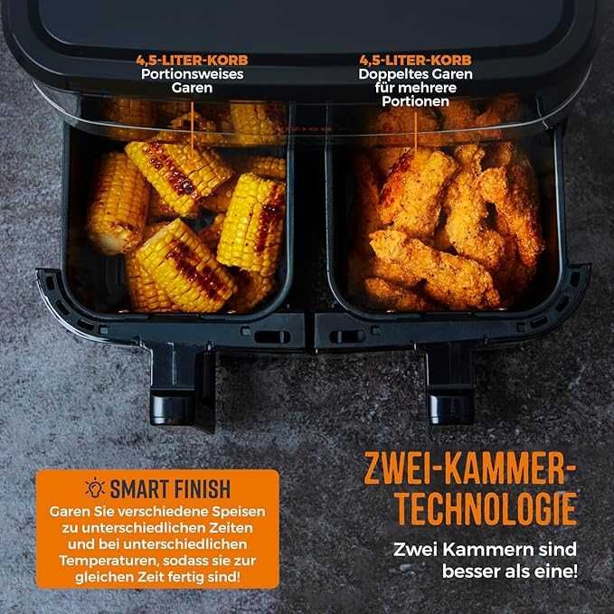 Tower T17100 Vortx Vizion 9L frytkownica powietrzna z cyfrowym panelem