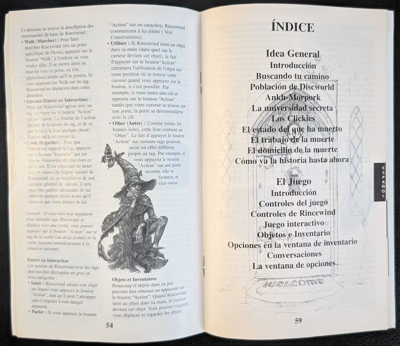 Jogo Discworld II Missing Presumed... !? (Sega Saturn)