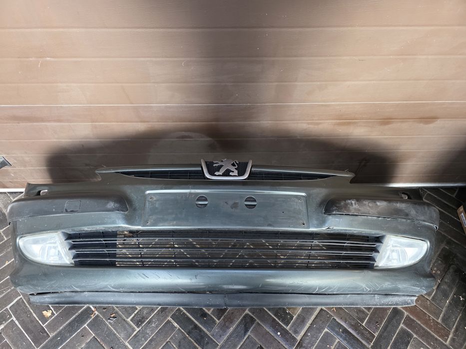 Peugeot 607 zderzak przód zielony kompletny wysyłka pod Xenon