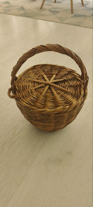 Cesta de Vime média