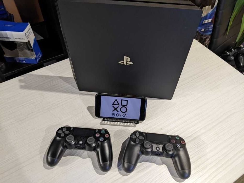 Магазин. Playstation 4 PRO 1000GB! 1 или 2 геймпада! + Игры
