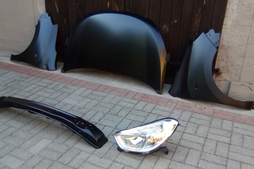 DACIA DOKKER chłodnica wody klimy wentylator KOMPLET nowe idealne