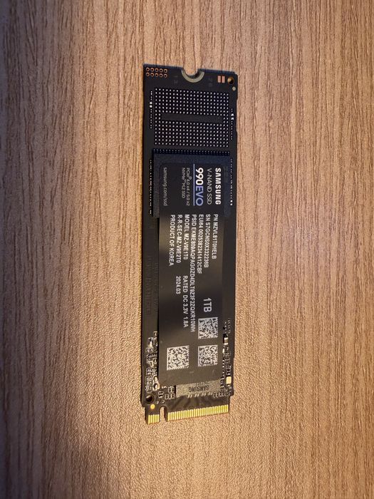 SSD 990 EVO 1Tb | Como novo