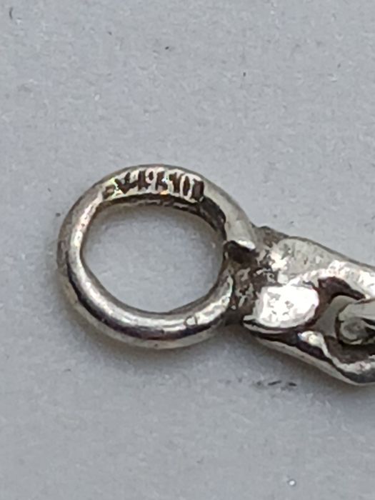 Цепочка серебро 950 проба ретро