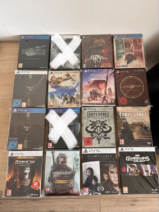 Ігри ps4-ps5 delux special  steelbook games