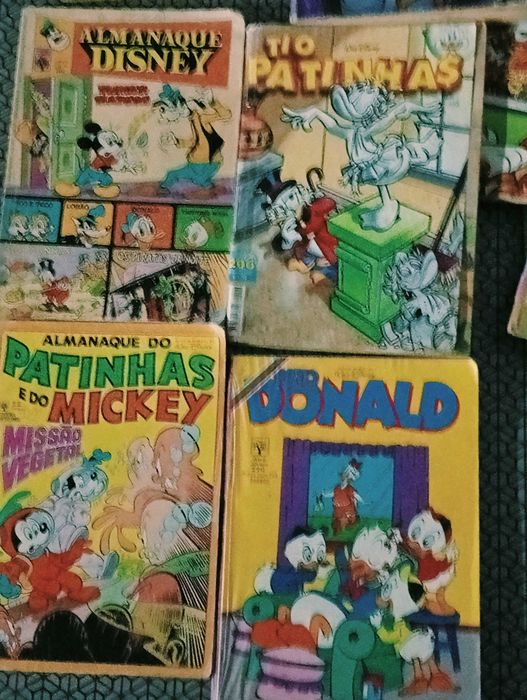 Banda desenhada antiga e menos antiga desde 2 euros cada.