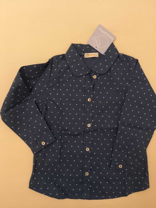 Camisa menina laranjinha