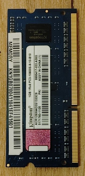 Panięć Ram 3GB DDR3L