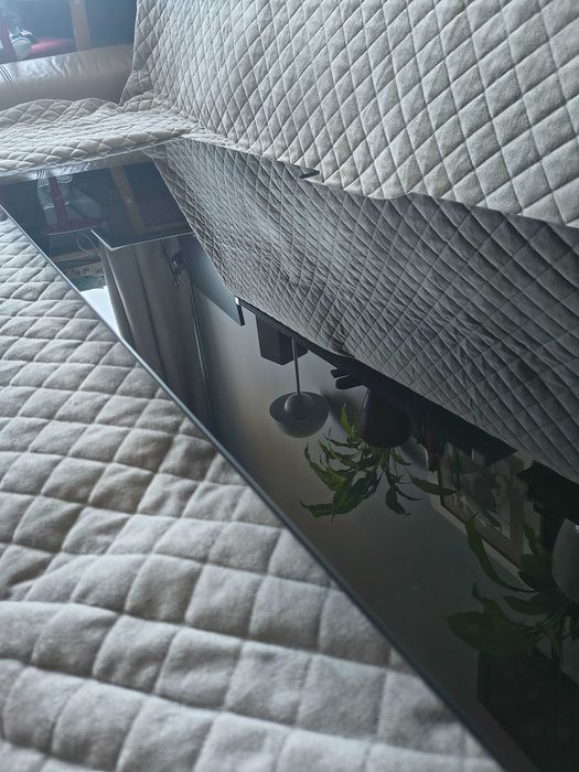 Blat szklany Besta Ikea.