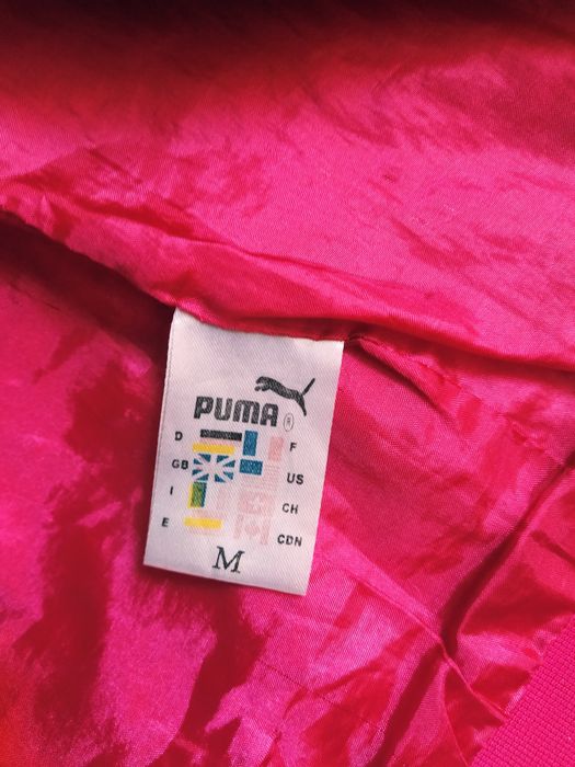 женская розовая кофта олимпийка Puma оригинал