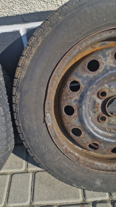 Всесезонна резина Kleber 165/70/R14 на стальних дисках R14