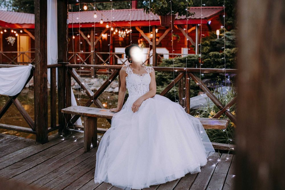 Piękna suknia ślubna