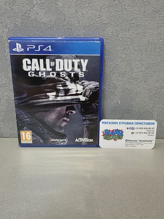 Call of Duty Ghosts Ghost COD ENG Магазин Ps 4 5 Ps4 Ps5 Диск Обмін Гра Диски Ігри Sony Playstation