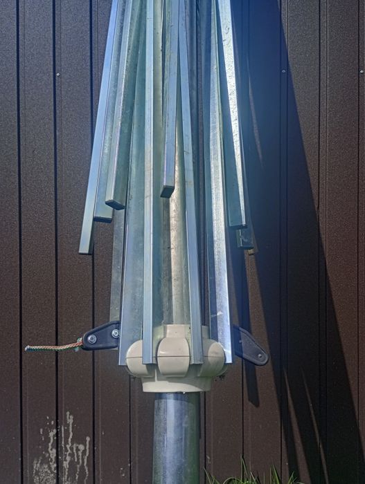 stelarz parasol ogrodowy piwny