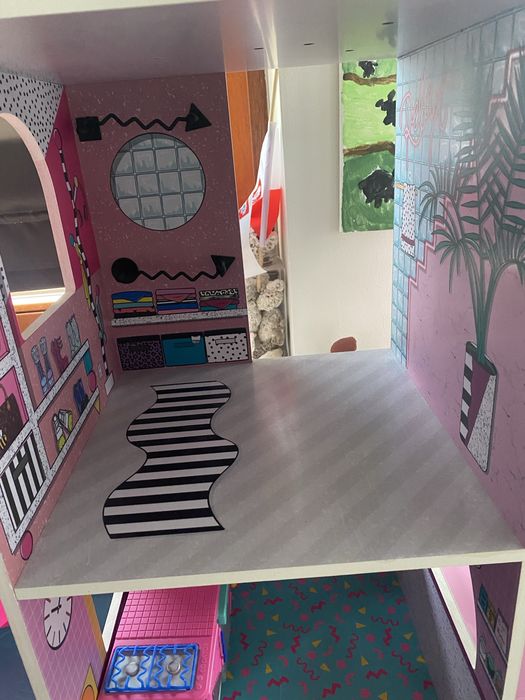 Domek LOL z samochodem