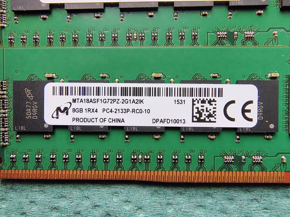 Серверна DDR4 DDR3 32GB 16Gb 8Gb 4Gb ECC reg 3200 2933 2666 2400 2133 12800