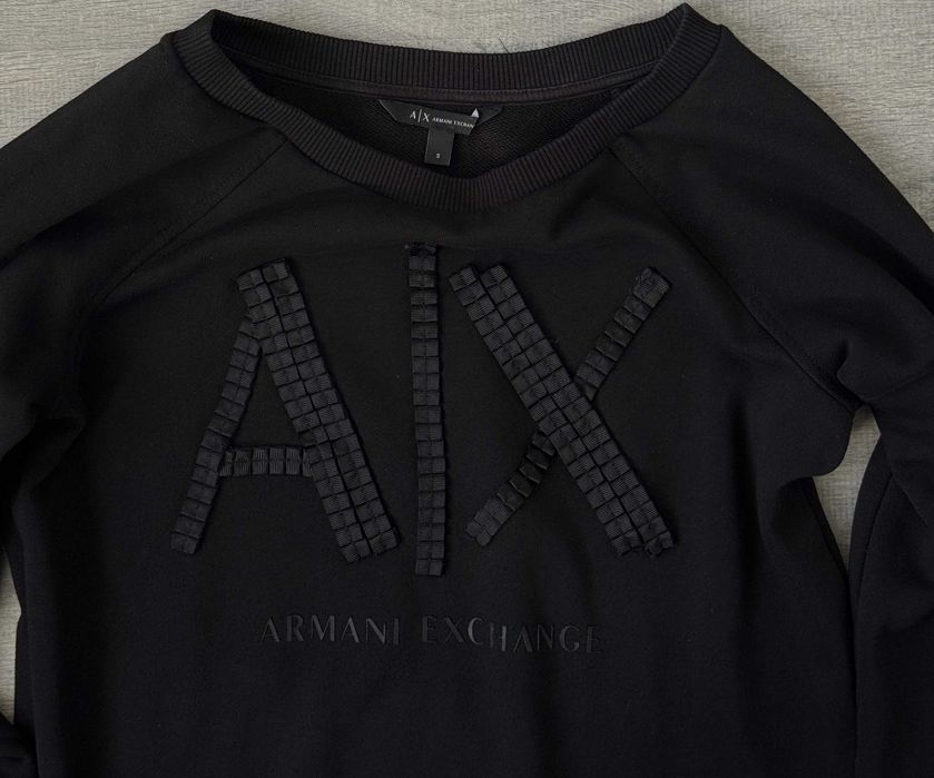 Armani Exchange czarna bluza S