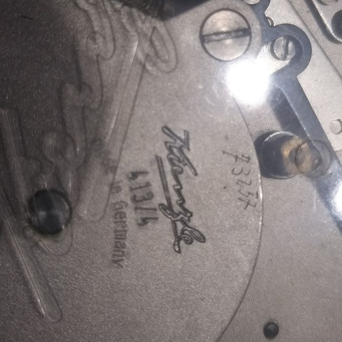 Zegar wiszący mechaniczny Kienzle Schwebegang lata 60