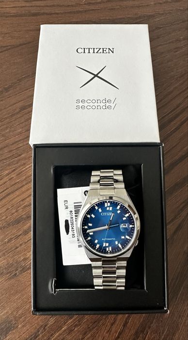 Citizen Tsuyosa Seconde x Seconde - edicao limitada