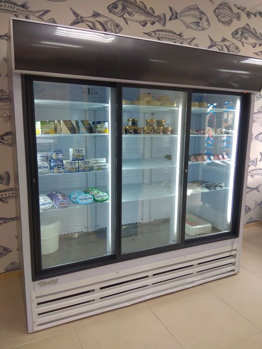 Холодильный шкаф, витрина 1. 2. 3.двер.мороз ларь б/у и новый  016