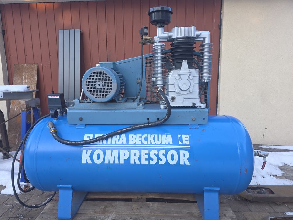 Sprężarka kompresor powietrza elektra beckum zbiornik 250 litrów