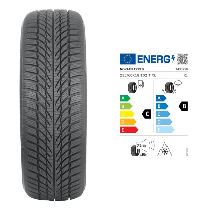 Pasuje do Dacia Bigster Duster koła zimowe 18" Nokian 215/60R18