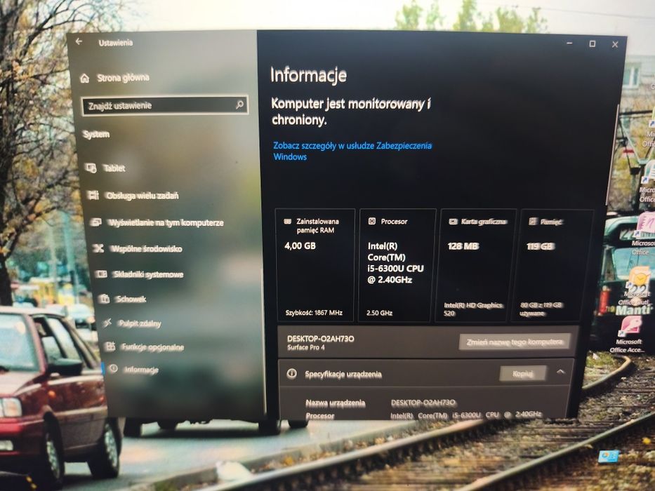 Microsoft surface pro 4