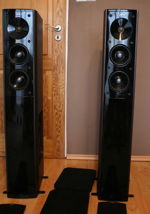 Potężne kolumny Jamo S 606 głośniki basowe 20 cm jak subwoofer