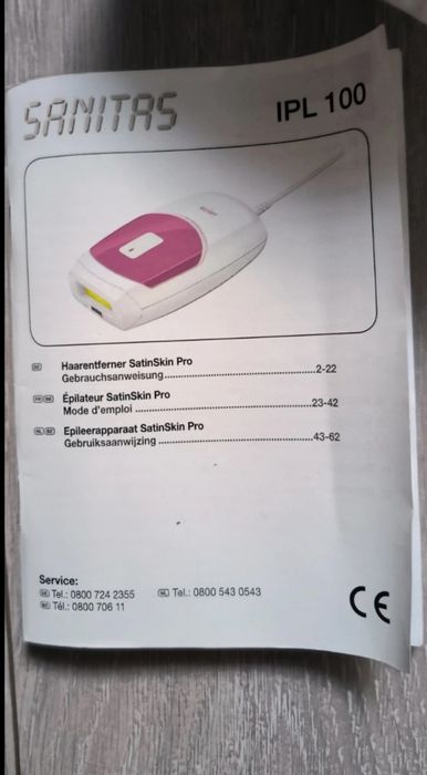 Depilator laserowy Sanitas