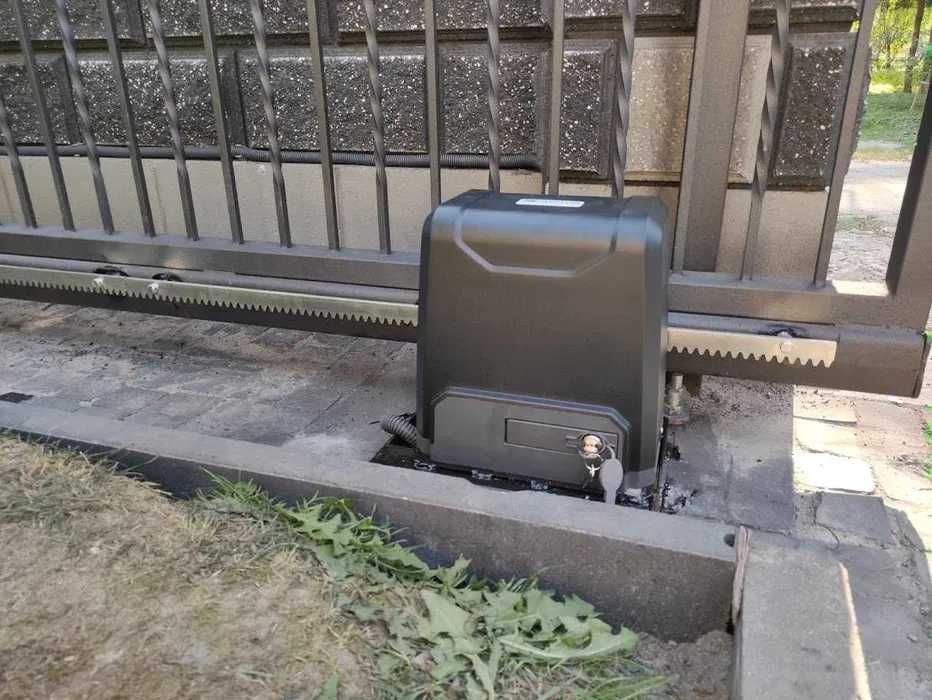 Автоматика для ворот, Автоматические ворота, Откатные ворота