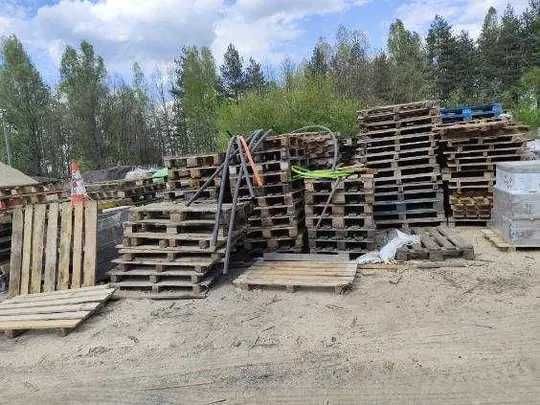 Sprzedam palety typ euro/na kantówce 120x80 pod drzewo