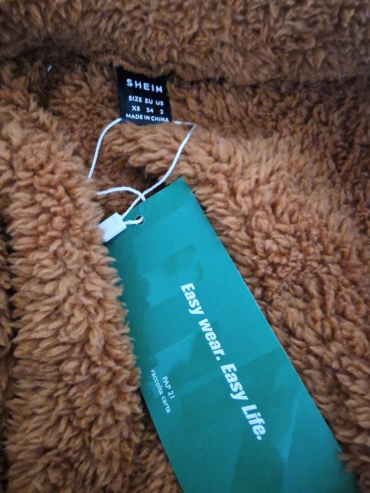 Bluza rozpinana,miś" Shein".