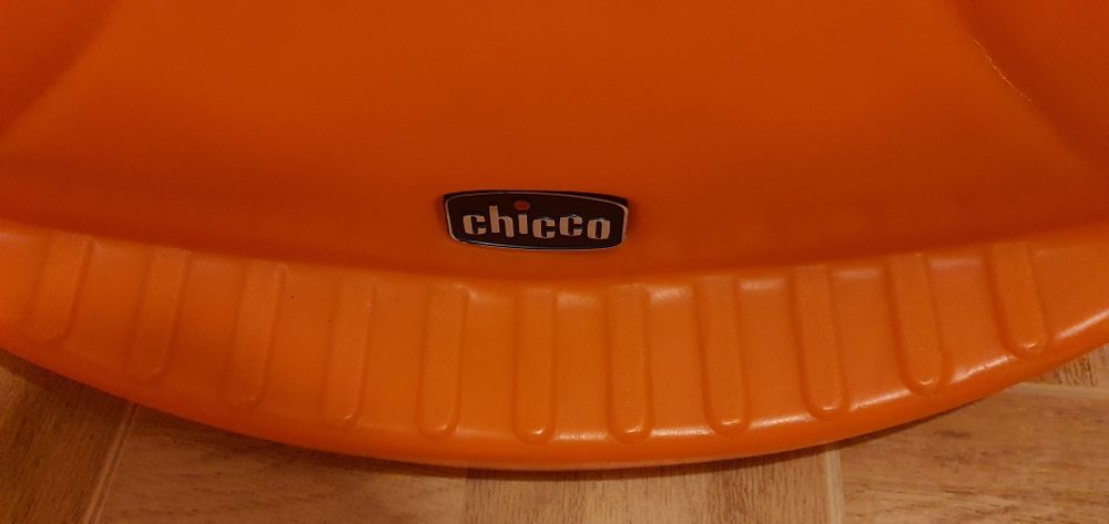 Cavalo de balanço, da Chicco para 3 crianças balançarem, está praticam