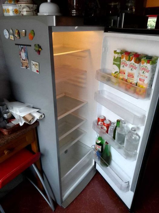 Frigorífico Whirlpool (cinzento prateado) 6th Sense (usado)