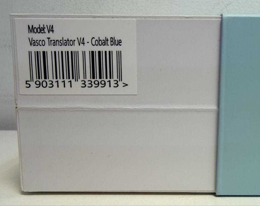 Vasco Translator V4 Inteligentny tłumacz mowy Blue NOWY !!
