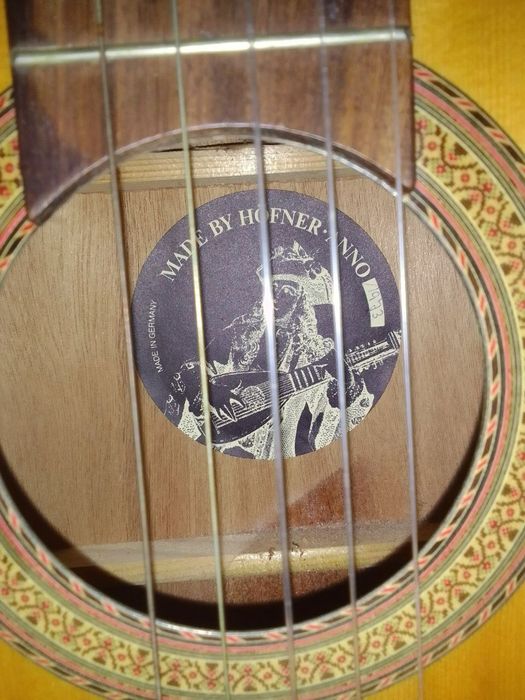 Вінтажна класична гітара Hohner (Made in Germany)
