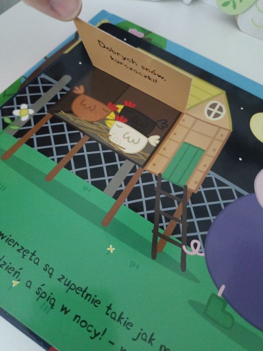 3 książki Świnka Peppa z serii Odrywaj i czytaj oraz odkrywanka