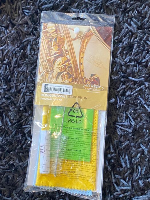 Kits de limpeza para saxophon e trompete