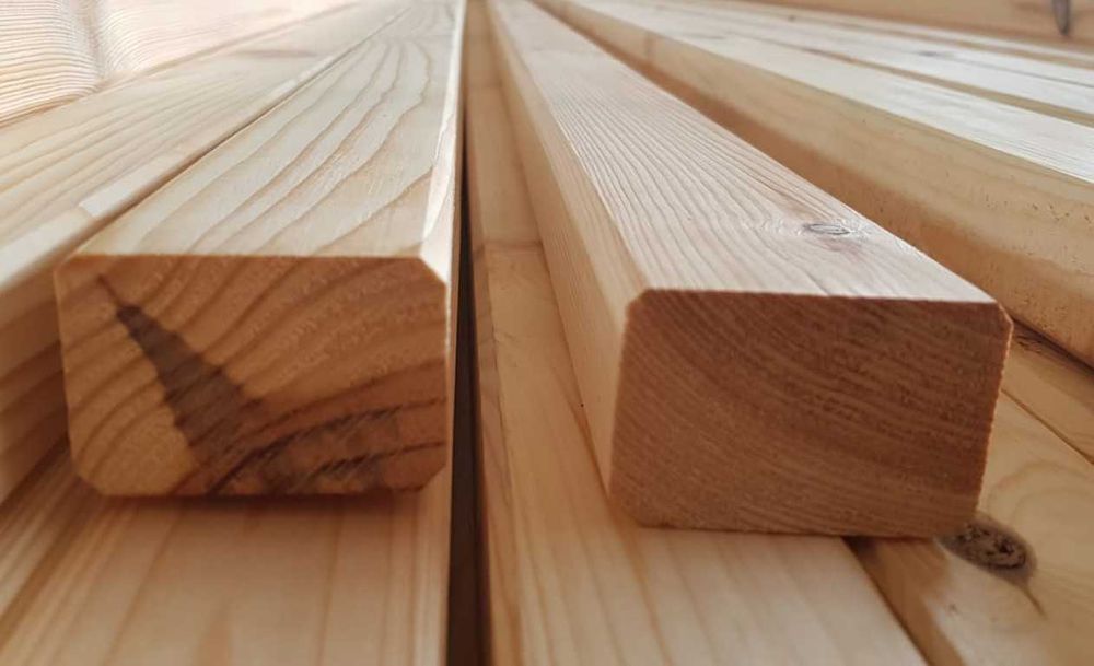 Łata sucha strugana 40x60mm dł. 4m